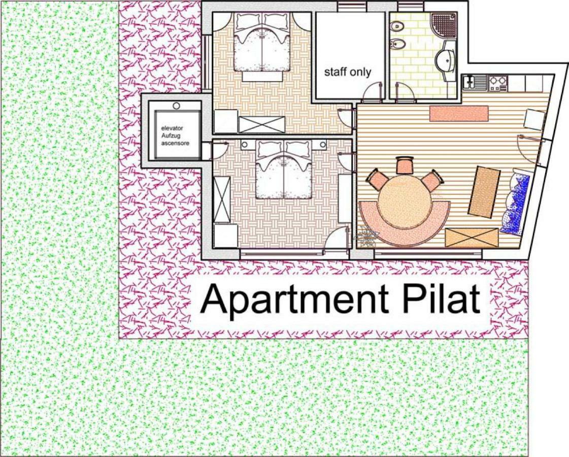 Holiday Apartments Costanzi Ortisei Eksteriør bilde